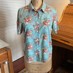 Vintage On The Verge floral top.